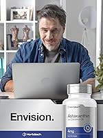 Vista 6 de Horbäach Astaxantina 4 mg 150 cápsulas blandas Suplemento de microalgas con aceite de coco Sin OMG, gluten, sin soja