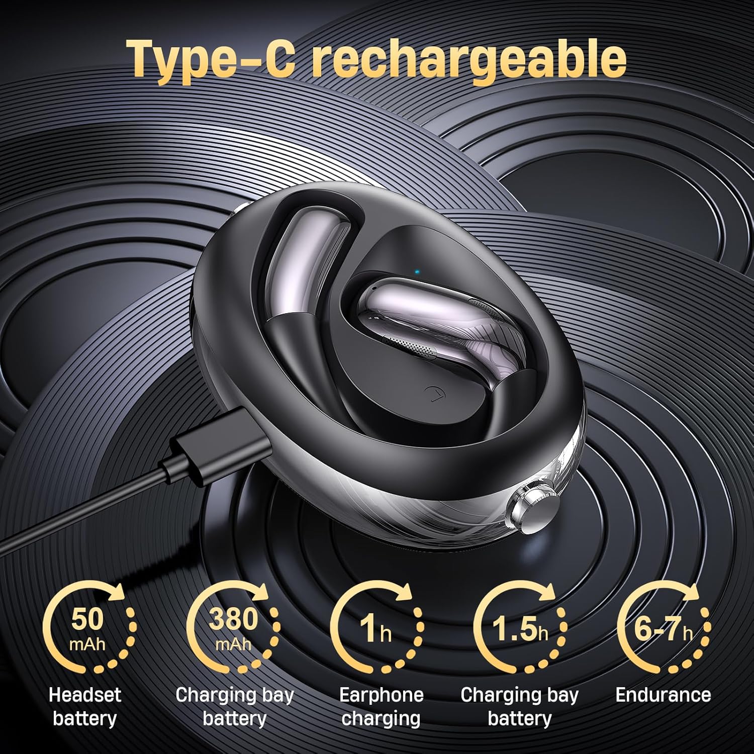 Ai Translation Earbuds, Real Time 3-in-1 Translator Earbuds 144 Language with APP Compatible with iOS & Android,Wireless Bluetooth Headphones Translating Device for Travel Business and Learning - Image 5