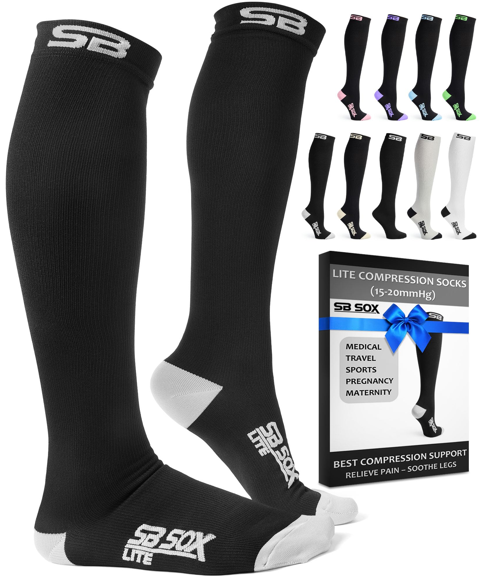 SB SOX Lite Compression Socks for Men & Women