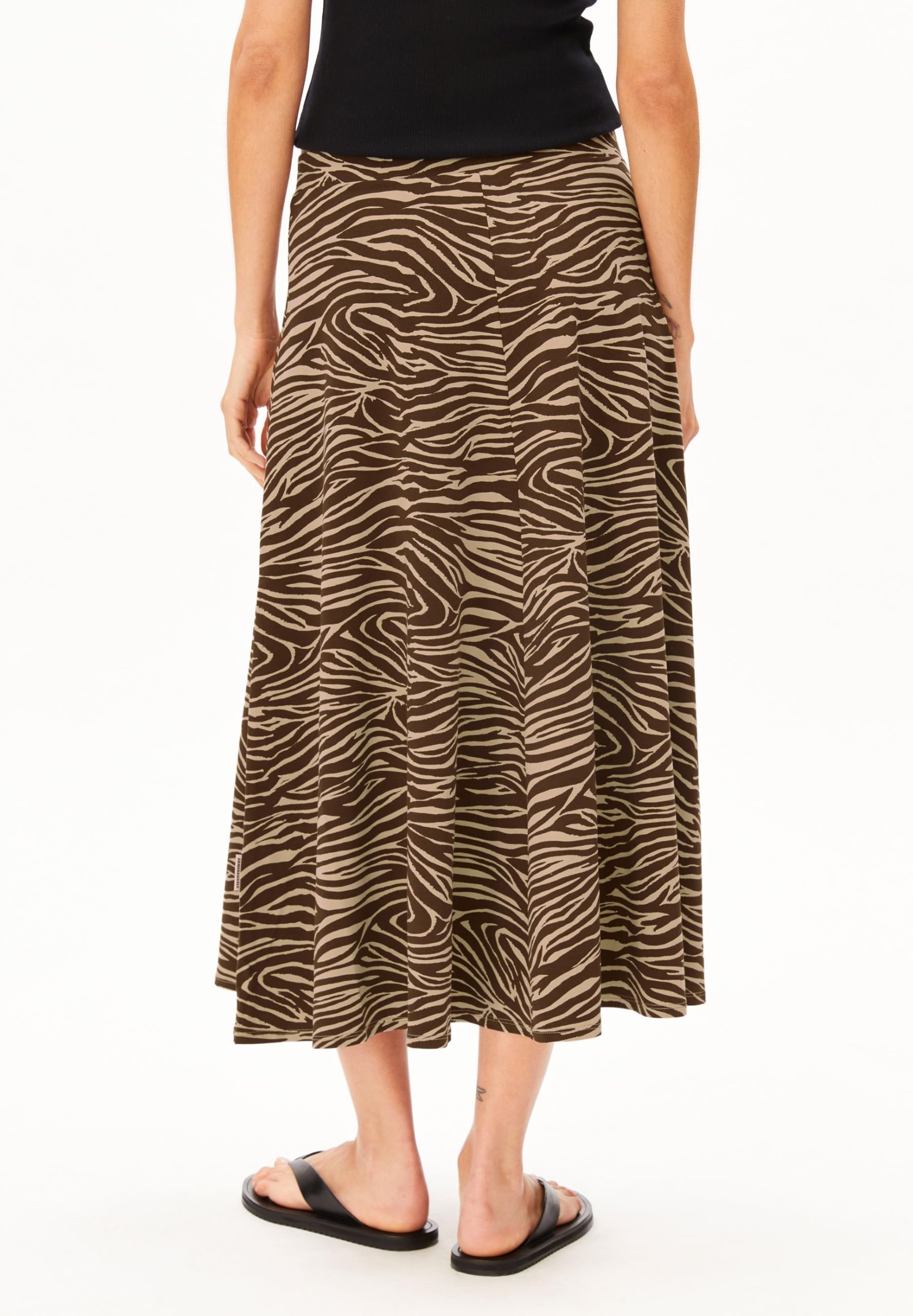 ARMEDANGELS Damen Bio-Baumwoll Mix ILENIAA LARAA Zebra Loose Fit