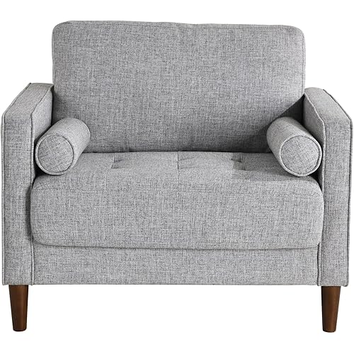 Lifestyle Solutions Lexington Chair, Light Grey