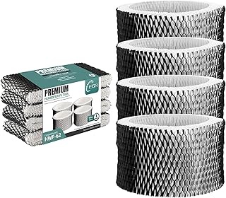 HWF62 Filter Compatible with Holmes & Sunbeam Humidifier (4 Pack)