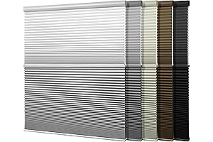 Boolegon Custom Size Double Cell Shades for Optimal Insulation