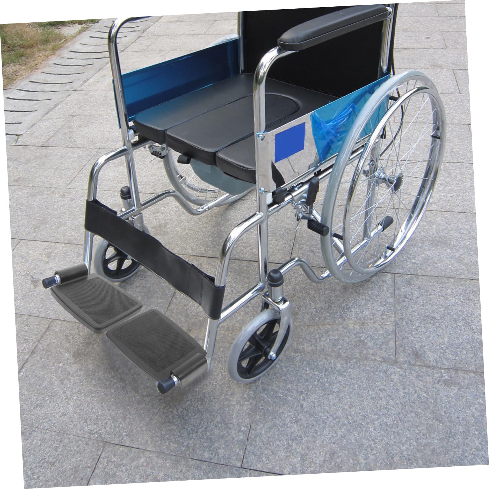 Healeved 8piezas Reposapiés Para Sillas De Ruedas De Pedales Resistentes De Fácil Instalación Accesorios Para Movilidad Soporte Estable y Duradero