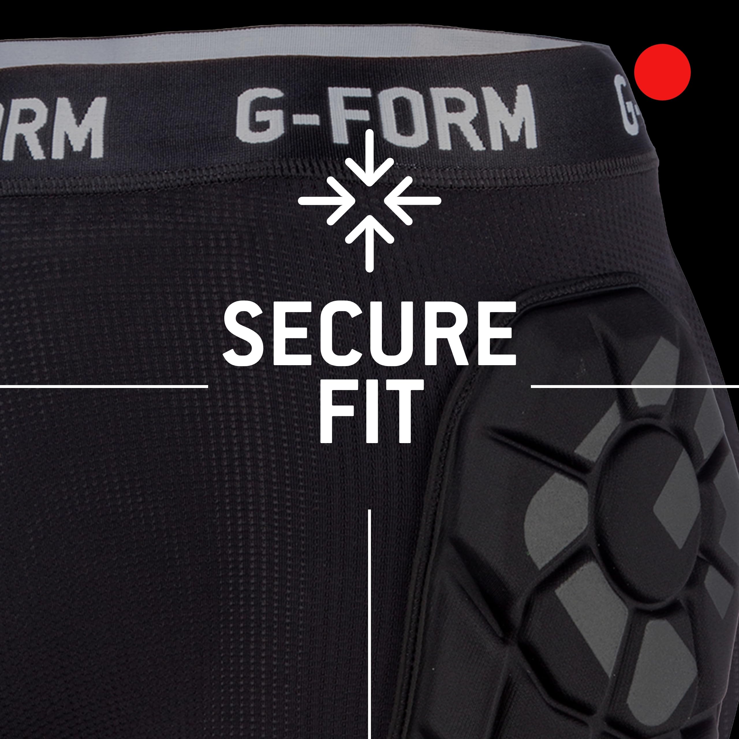 G-Form MX Short mit Chamois - Radlerhose für Herren - Sportlicher Schutzausrüstung für den Radfahren