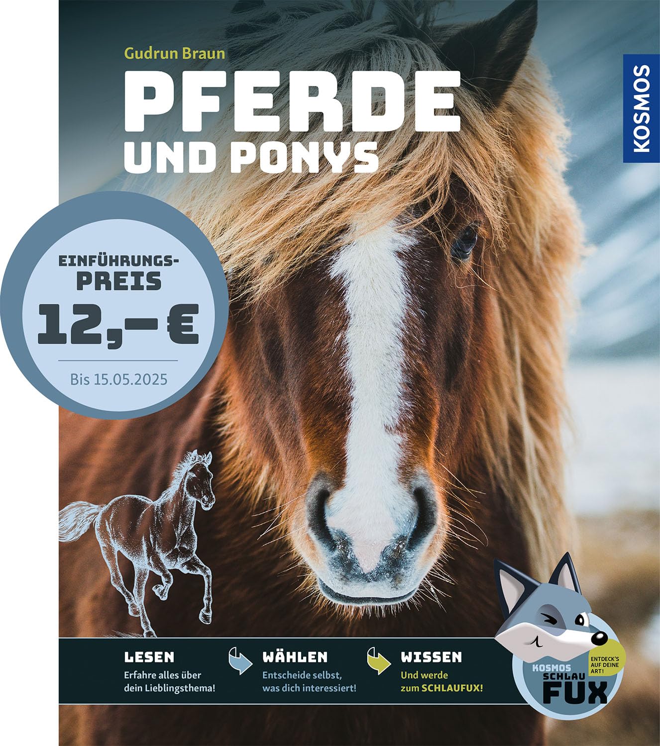 Kosmos SchlauFUX - Pferde und Ponys: Kurze, spannende Texte wecken Neugier - selbst entscheiden, wo es weitergeht, macht Spaß und stärkt Lesekompetenz und Textverständnis - ab 8 Jahre.