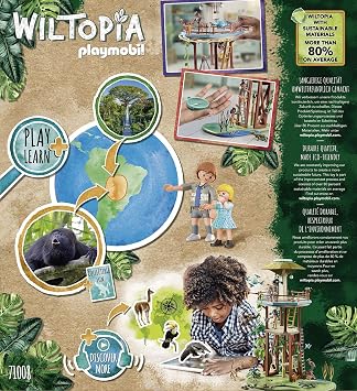 Playmobil Wiltopia Research Tower with Compass