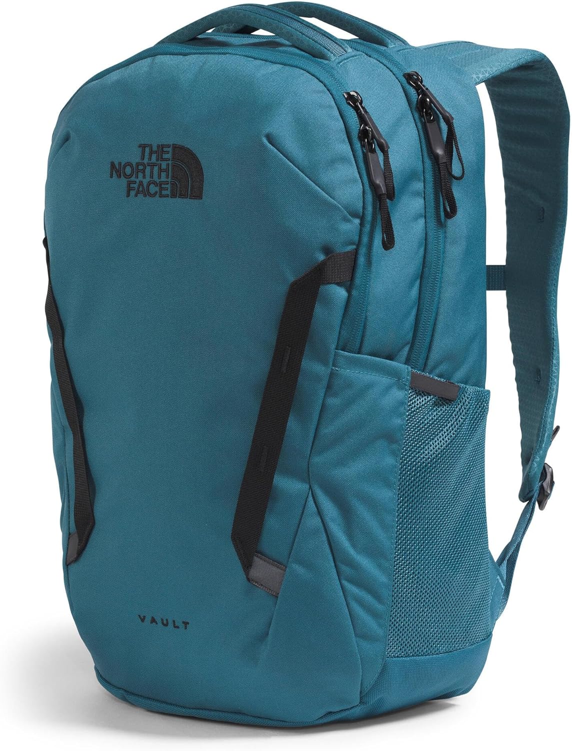 The North Face Vault Everyday Laptop Backpack - Commuter Travel Bag, Water-Repellent Finish, Spacious Compartment, Space/TNF Black, One Size - Image 2