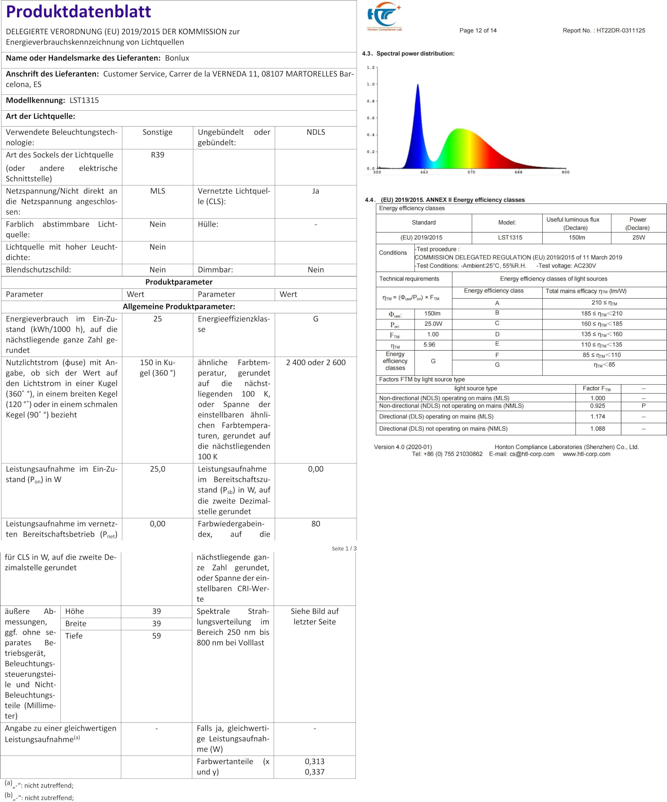 Molbory Pack of 6 Lava Lamp Light Bulbs E14 R39 25 W Replacement Bulbs