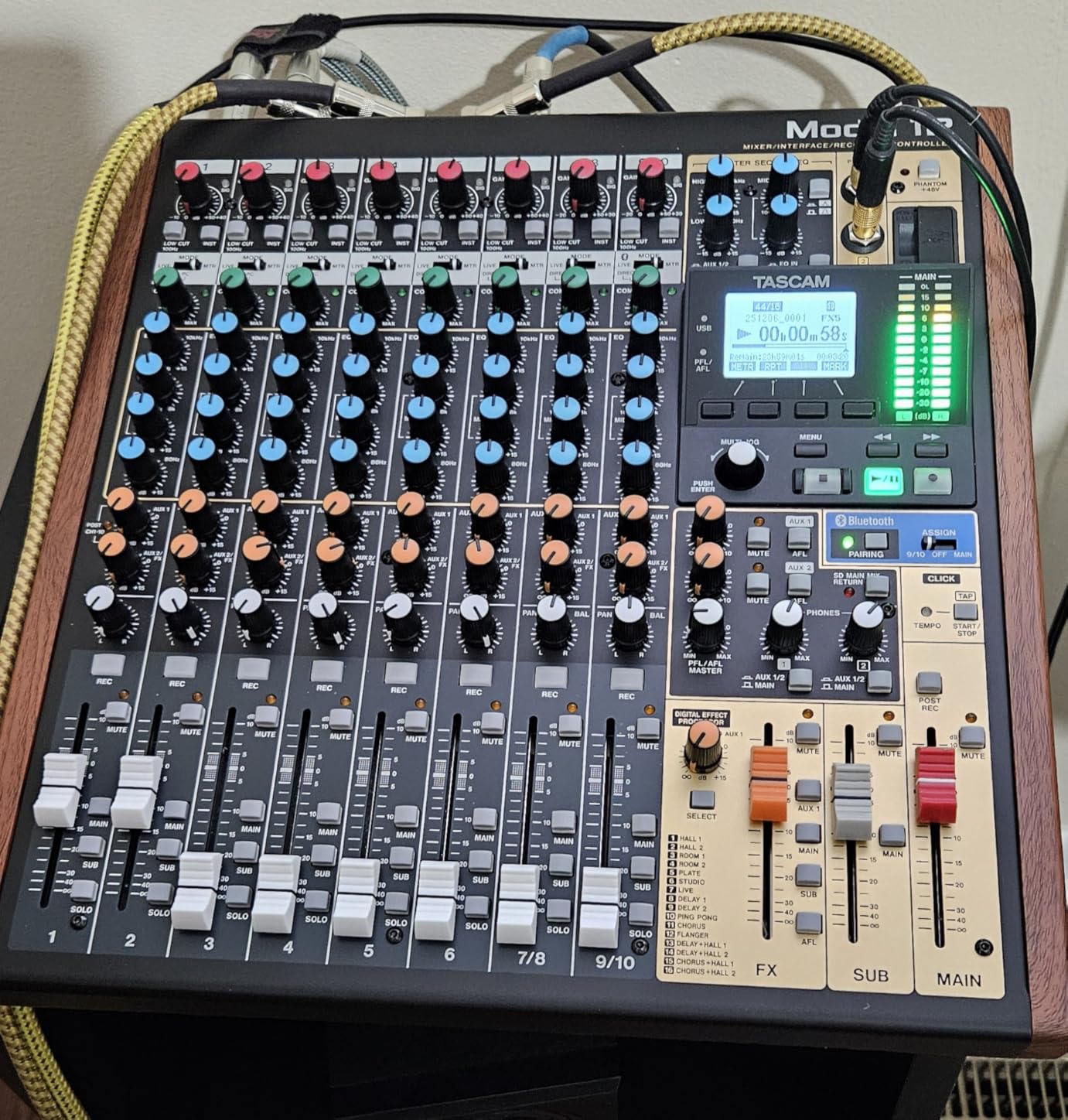 Tascam Model 12 All-in-One 12-track Digital India | Ubuy