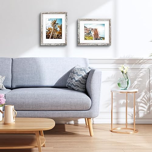 Vista 98 de Frametory, Portarretratos negro de 16 x 20 pulgadas, para fotos de 11 x 14 pulgadas con paspartú, molduras anchas (16 x 20 pulgadas, negro)