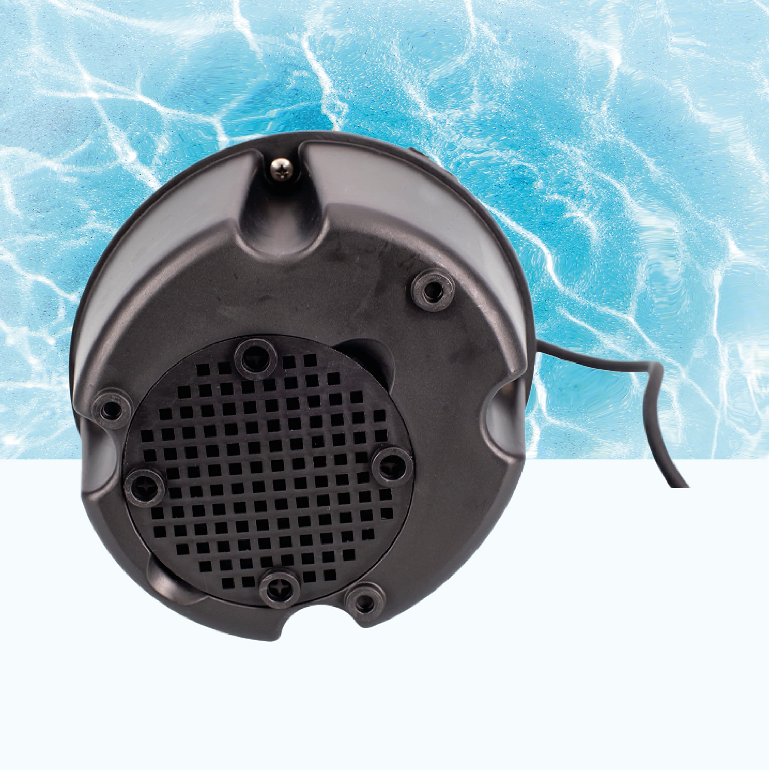 EUROGROW - Bomba de Agua Sumergible 200W. Bomba de Achique 230V. Capacidad Máxima de Bombeo 3500 Litros Hora. Altura máxima elevación 5 metros. Bomba de Agua Sumergible para Pozo.