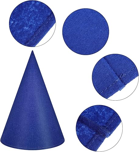Miniatura 7 de SATINIOR Sombreros de gnomo, accesorio de crayón de fieltro, sombrero de cono de bruja enana para adultos, Halloween, Navidad