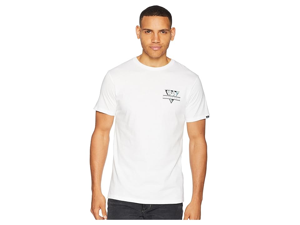 

Vans Retro Tri Tee (White/Black Pit Stop Floral) Men's T Shirt