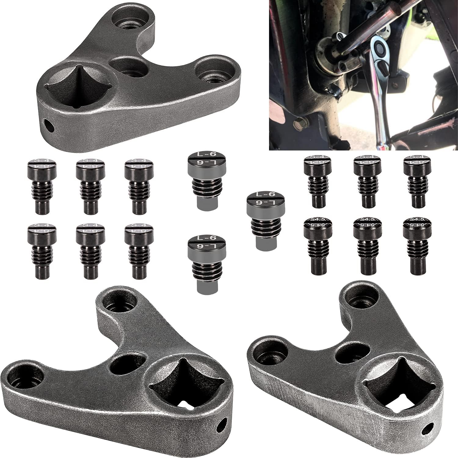 Outboard Trim/Tilt Pin Wrench Tool Set MT0004 & MT0006 & MT0009 for Yamaha, for Suzuki, for Johnson, for Evinrude and more : Automotive