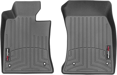 WeatherTech 441361 Tapete delantero personalizable para Mini Cooper (negro)