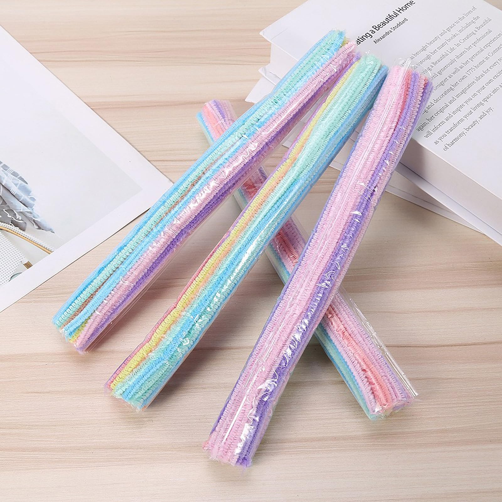 ZXCVWWE Kit De Cure-pipes Pour Sapin De Noël Fait à La Main - Fournitures De Nettoyage