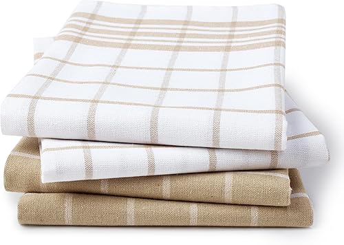 Miniatura 8 de Encasa - Juego de toallas de cocina de rizo de 27.6 x 17.7 in, paño de limpieza absorbente multiusos, toalla de mano reutilizable y paño para platos