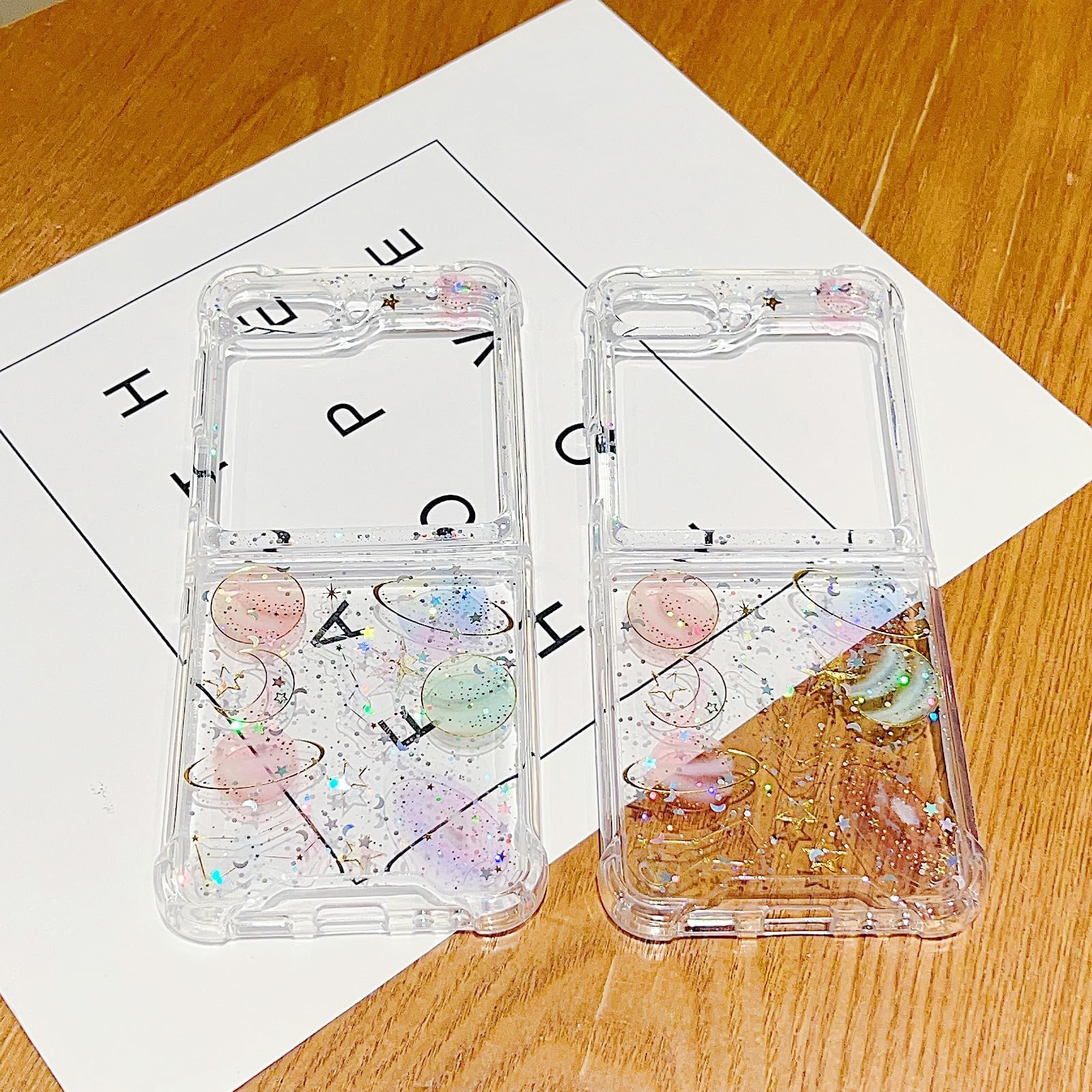 Amazon.com: Changjia for Samsung Galaxy Z Flip 7 FE/Z Flip 6 Clear