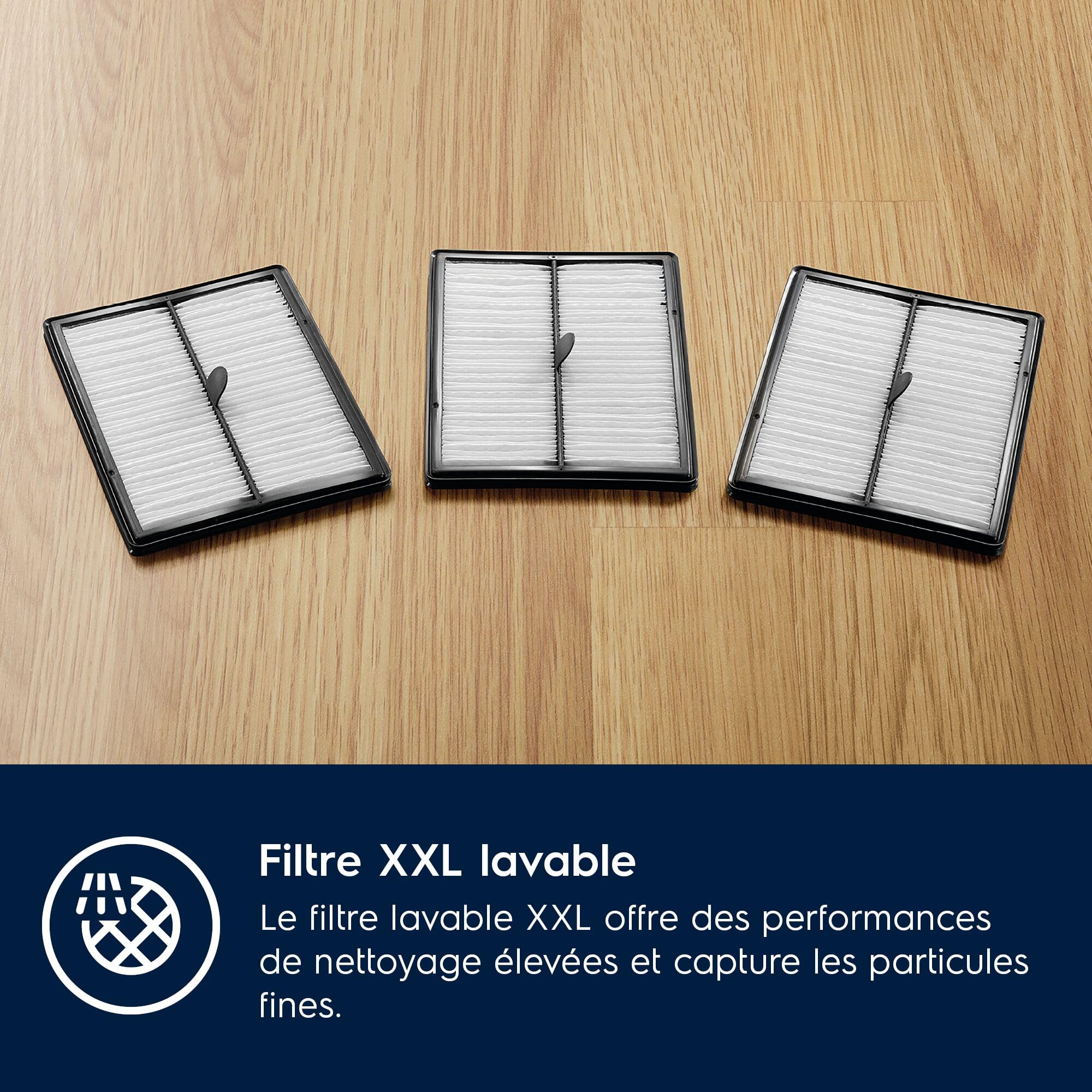 Electrolux ERK2, Kit d’Accessoires Performance pour Aspirateur Robot Pure i9, Ensemble Complet avec 3 Brossettes PowerBrush, 3 Filtres XXL Lavables et 1 Brosse Principale, Nettoyage Précis et Durable