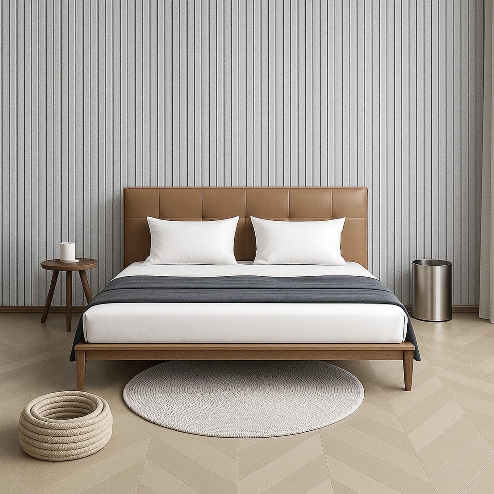 Youyijia 8 Stücke Akustikpaneele selbstklebend, 120x60x0.9cm, Schalldämmung Schallschutz wand Schallschutzplatten Akustikplatten für Tonstudio, Büro, Studio und Wanddekoration, Grau