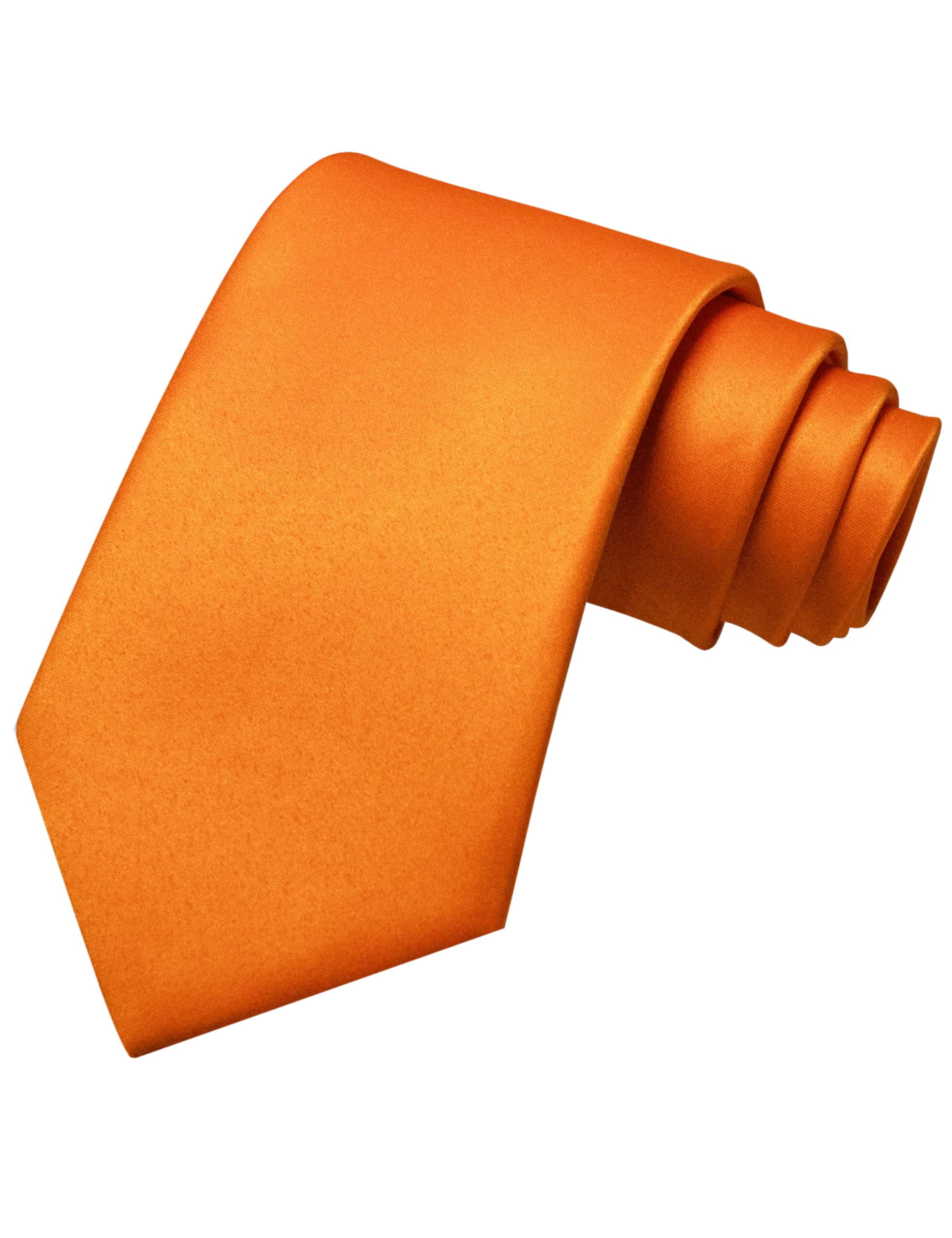 JEMYGINS Solid Color Tie Mens Necktie for Business and Wedding — view 11