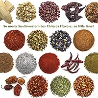 Vista 6 de Los Chileros Chipotle de Chile entero, rojo oscuro, 3 onzas