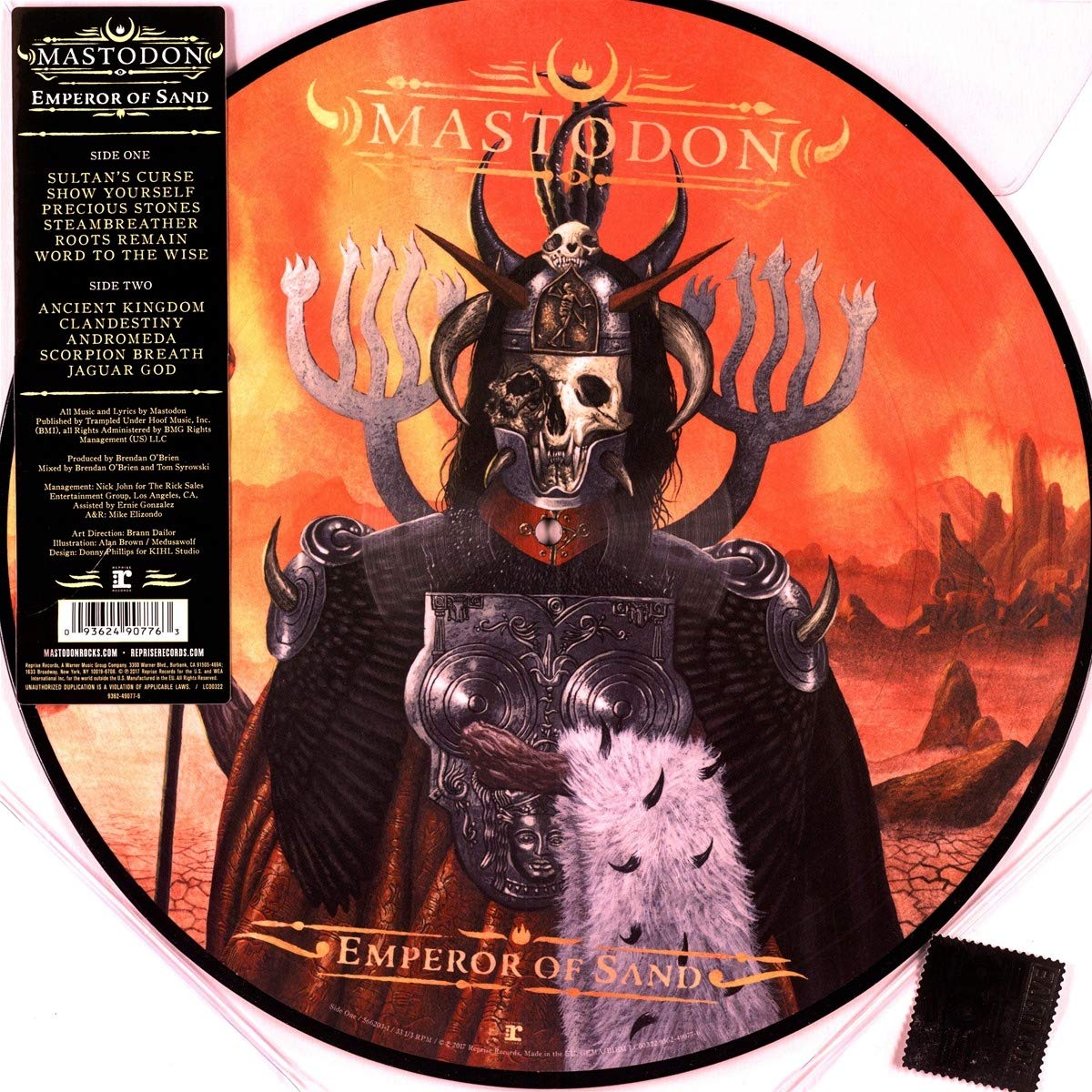 2discs LP Mastodon Emperor Of Sand (-180g) 9362491405 REPRISE 未開封 /00660 Emperor Of Sand (Picture Disc) Mastodon [LP record] | eBay UK
