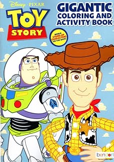 Disney Pixar Toy Story Gigantic Coloring & Activity Book - 192 Pages of Puzzles, Mazes, Games & Coloring Fun for Kids