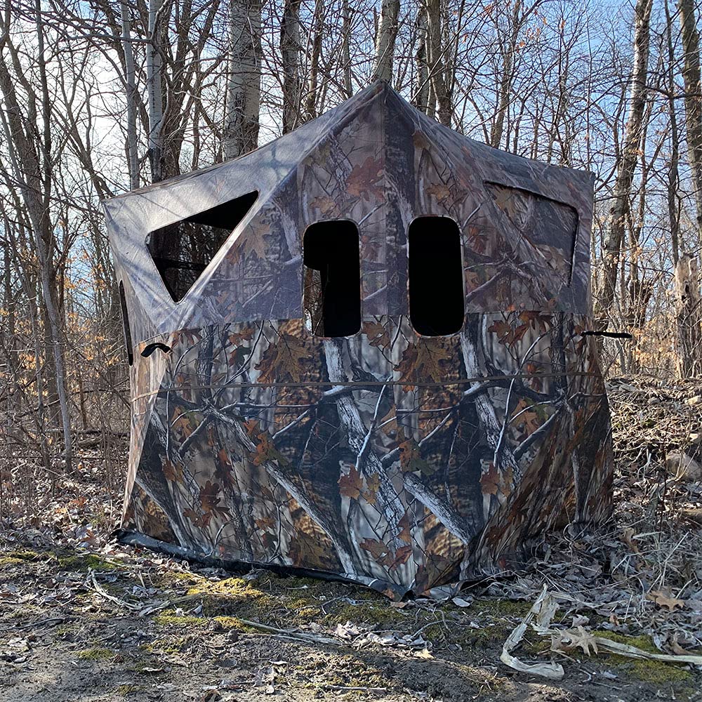 Buy THUNDERBAY 34 Person Hidden Threat See Through Hunting Blind, See