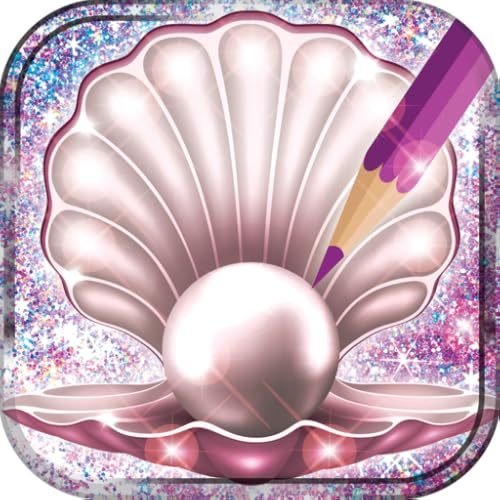 Livro de colorir Seashells