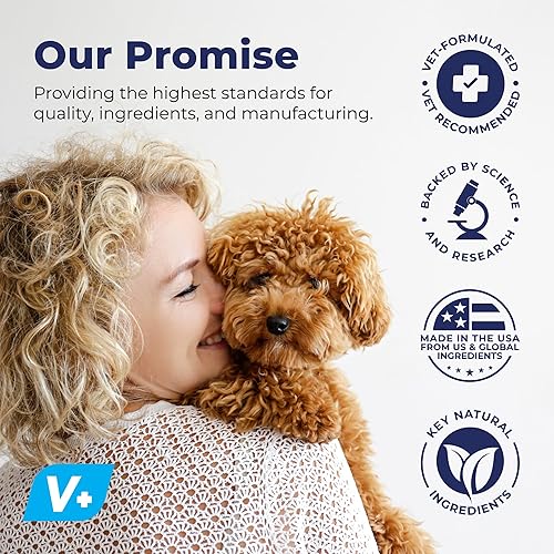 Miniatura 6 de Vetnique Labs Dermabliss - Alivio de la alergia y la picazón para perros, suplementos para la salud de la piel y el pelaje y suministros de aseo con