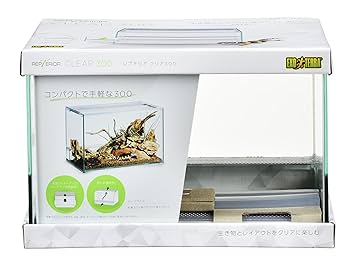 Amazon.co.jp: GEX EXOTERRA レプテリア クリア300 ガラスケージ