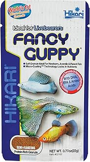 Tropical Fancy Guppy Fish Food, 0.77 oz (22g)