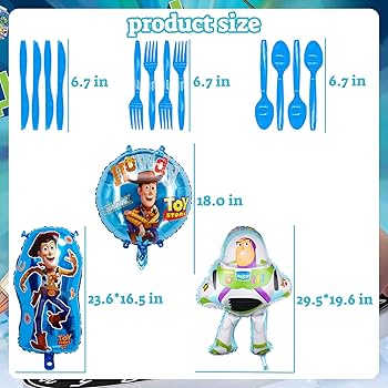 Amazon | トイストーリー 誕生日パーティー用品 ストーリー誕生
