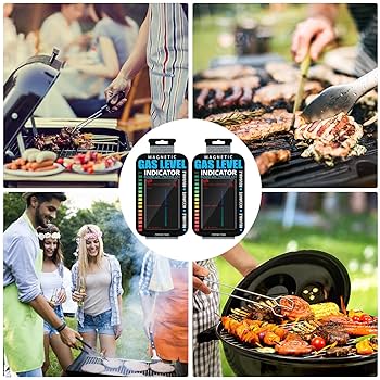 Propane Tank Gauge Level Indicator, Propane Level Indicator, Propane Gas Gauge, Leak Detector For RV Camper, Cylinder, BBQ Gas Grill, Heater And More Appliances (1Pcs