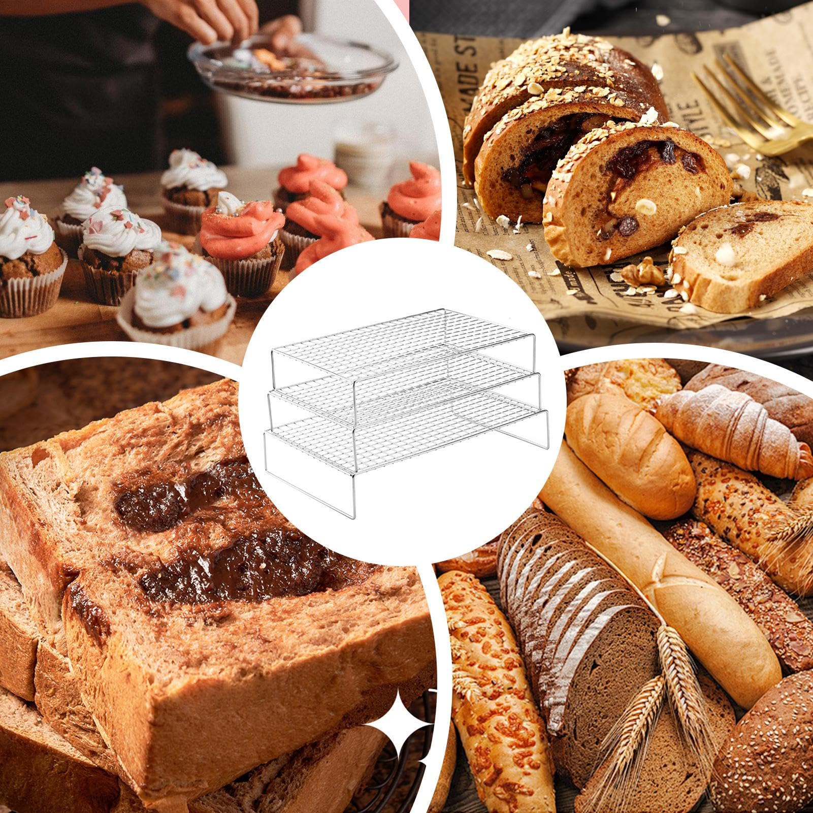 Étagères de Cuisson pour Cuisiner – étagères de Refroidissement pour la