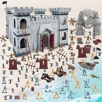 deAO Kit de Jeu Militaire Médiéval deAO - 310 pièces
