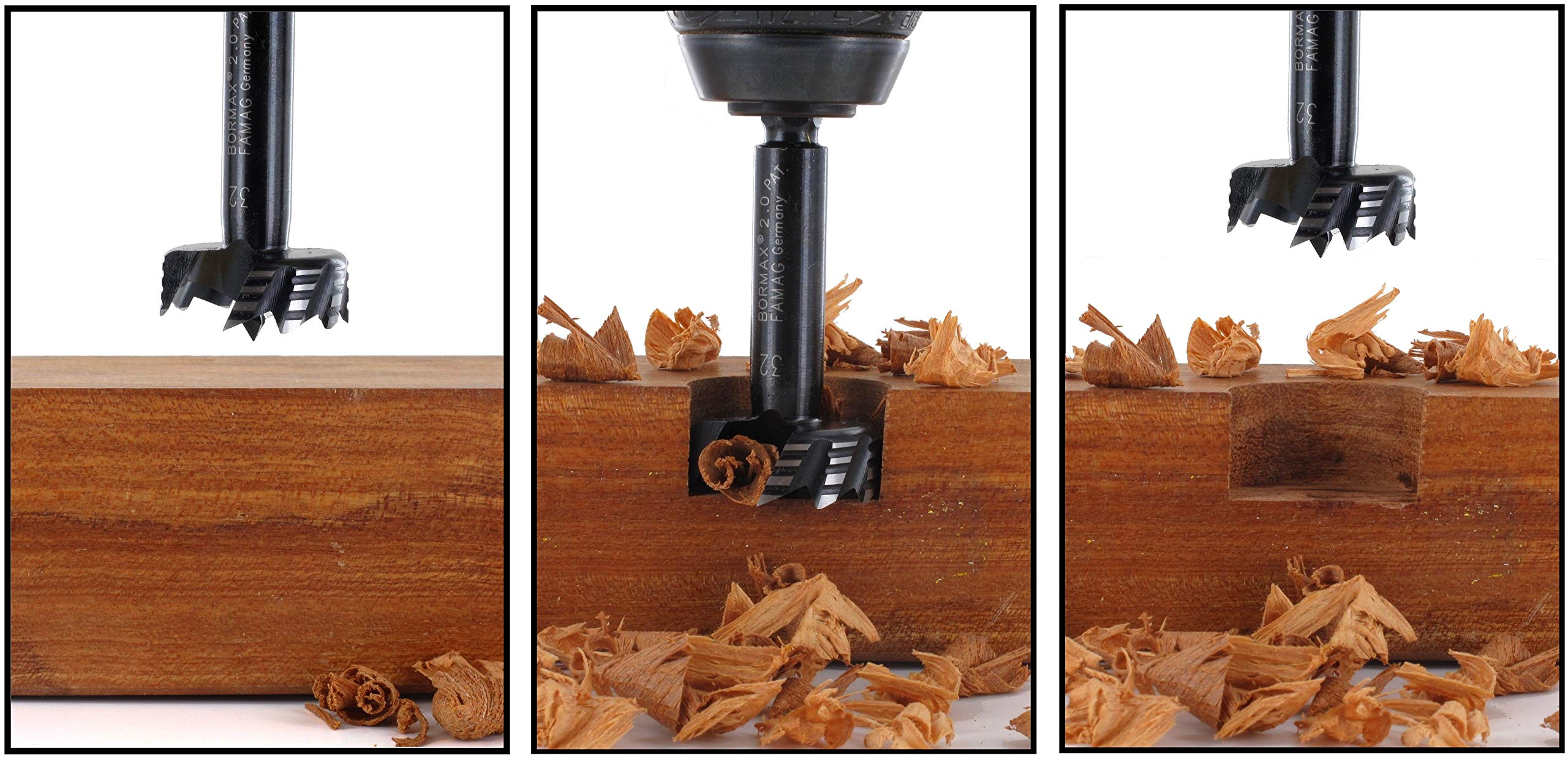 Famag 1622030 Bormax Mèche à façonner pour bois tendre et dur Ø 30 mm