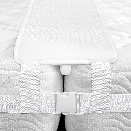 Vista 9 de FeelAtHome Kit de conversión de puente de cama individual a King de 10 pulgadas de ancho - Conector de cama individual King Maker - Llenador