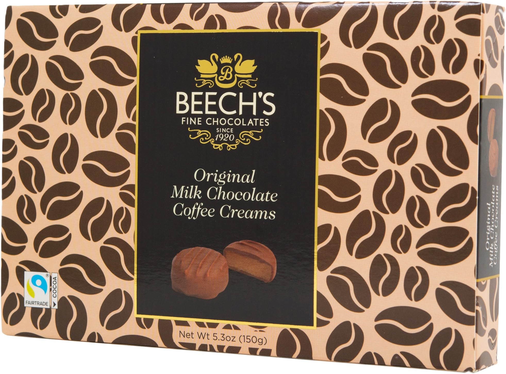 BEECH'SMilk Coffee Creams, 150g - Smooth Milk Chocolate Coffee CentresFairtrade InternationalFairtrade InternationalFairtrade InternationalFairtrade International