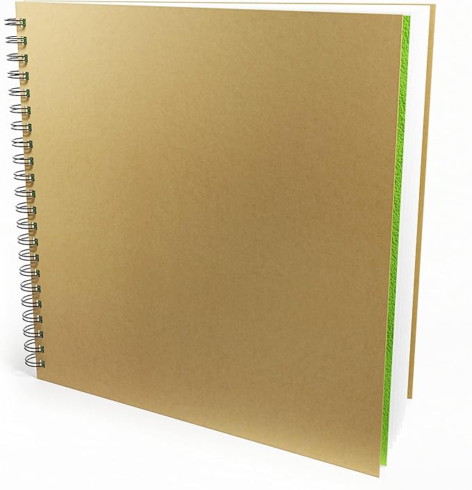Artgecko Mixed Media Sketch Book 300mm Square 80 Pages (40 Sheets