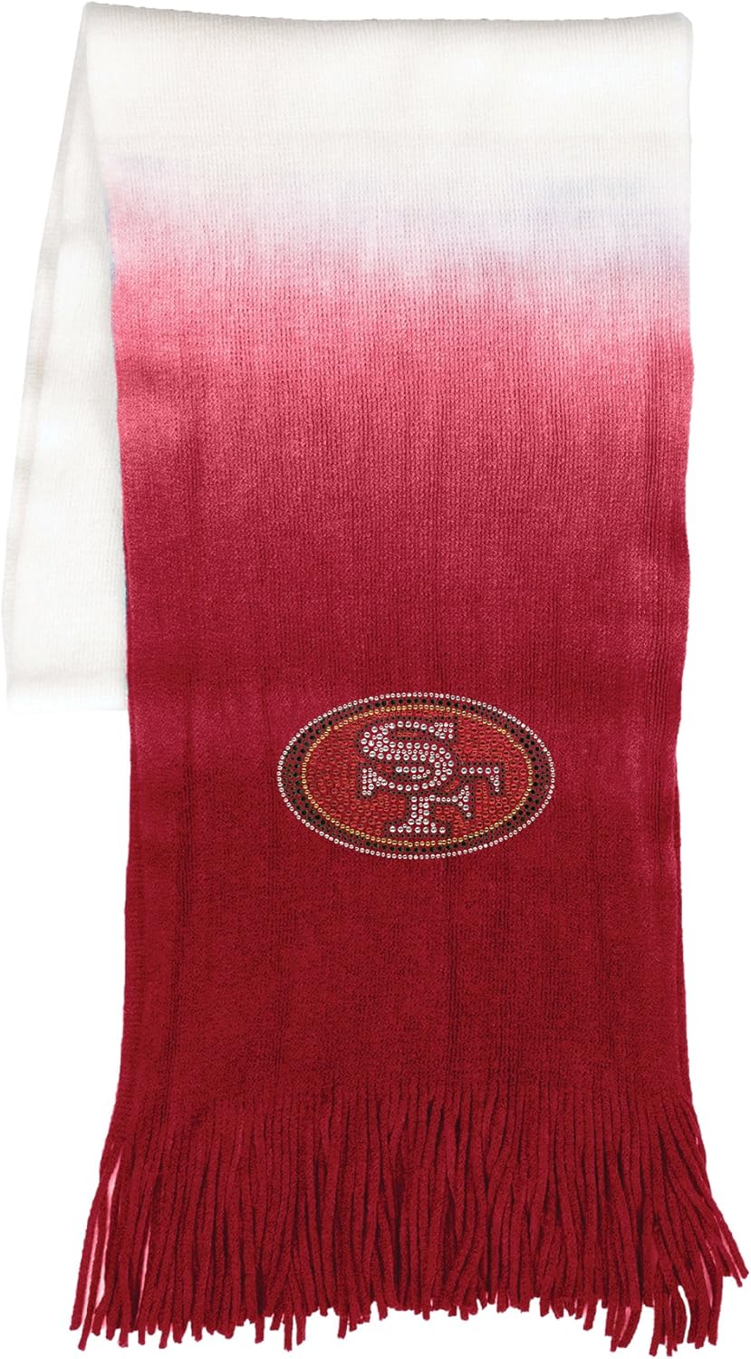 Littlearth NFL womens Ombre Dip Dye Fashion Scarf : Sports & Outdoors
