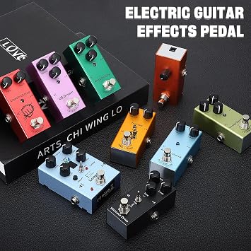 Electric Guitar Effects Pedal-DC 9V / Moss Green/Analog Delay True Bypass Mini Single Type Effects Pedal [for Electric Guitar & Bass]
