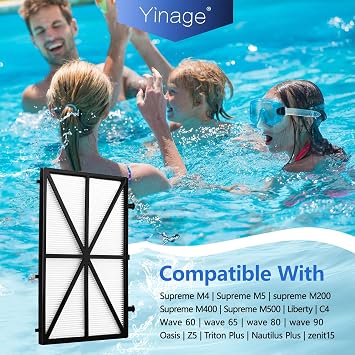Premium Ultra Fine Cartridge Filter Replacement for Dolphin Nautilus CC Plus, M200/M400/M500 Pool Cleaner Parts Replaces Part 9991432-R4 4Pack