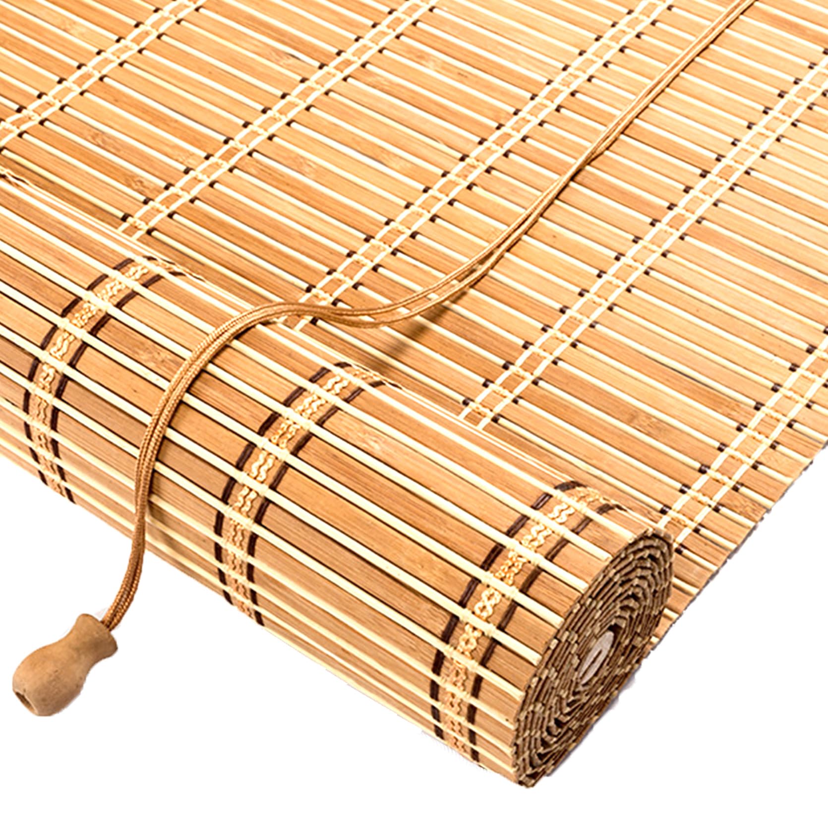 100x120cm Natural Bamboo Blinds Indoor Outdoor Garden Pergola Shades