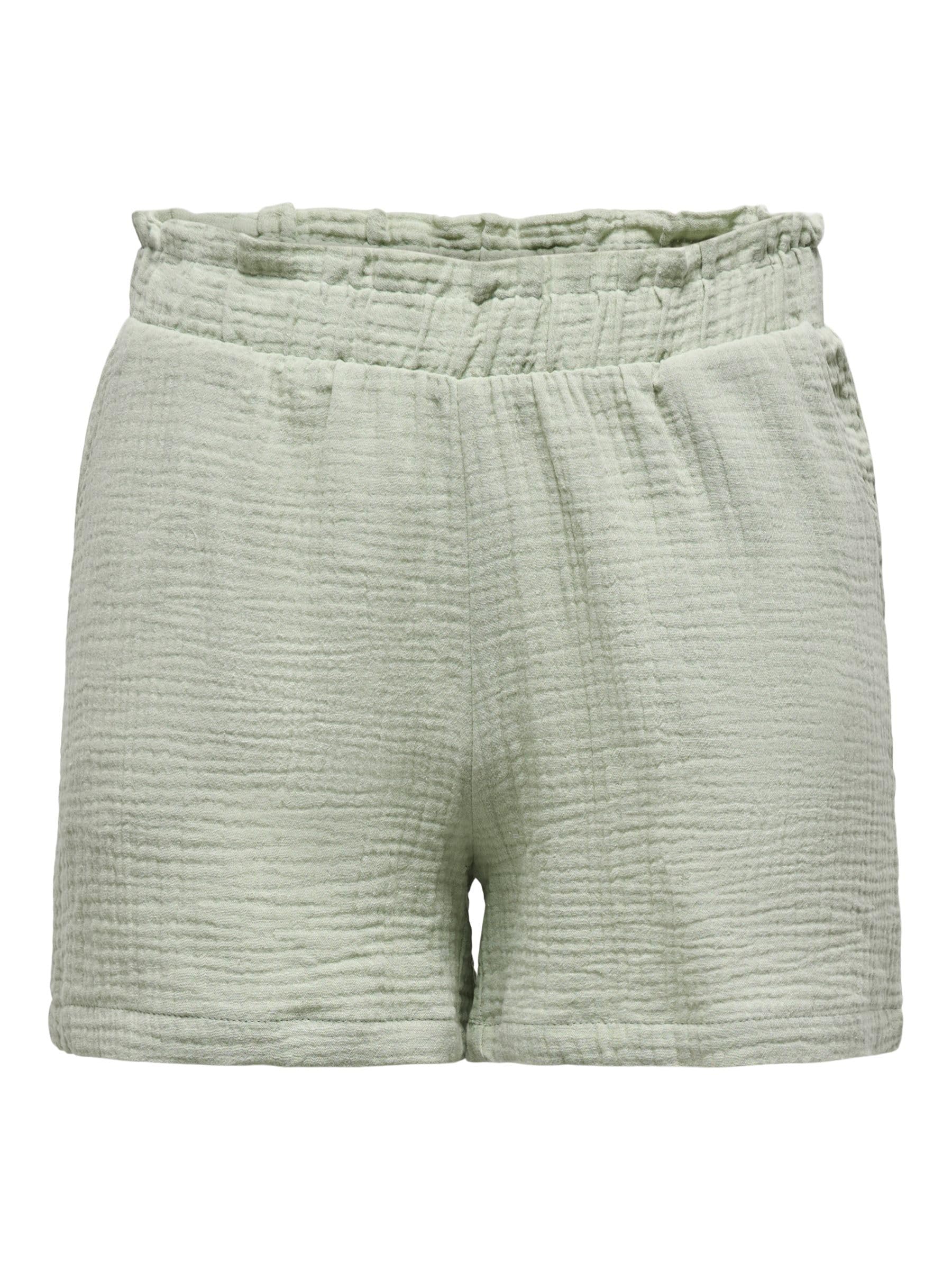 JdY Women's Jdytheis Theis Life Mw Shorts WVN Dia, Desert Sage, L
