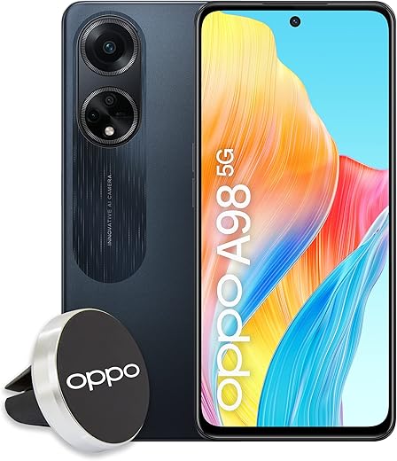 OPPO A98 5G Smartphone, Tripla Fotocamera 64MP, Selfie 32 MP, Display 6.72”...