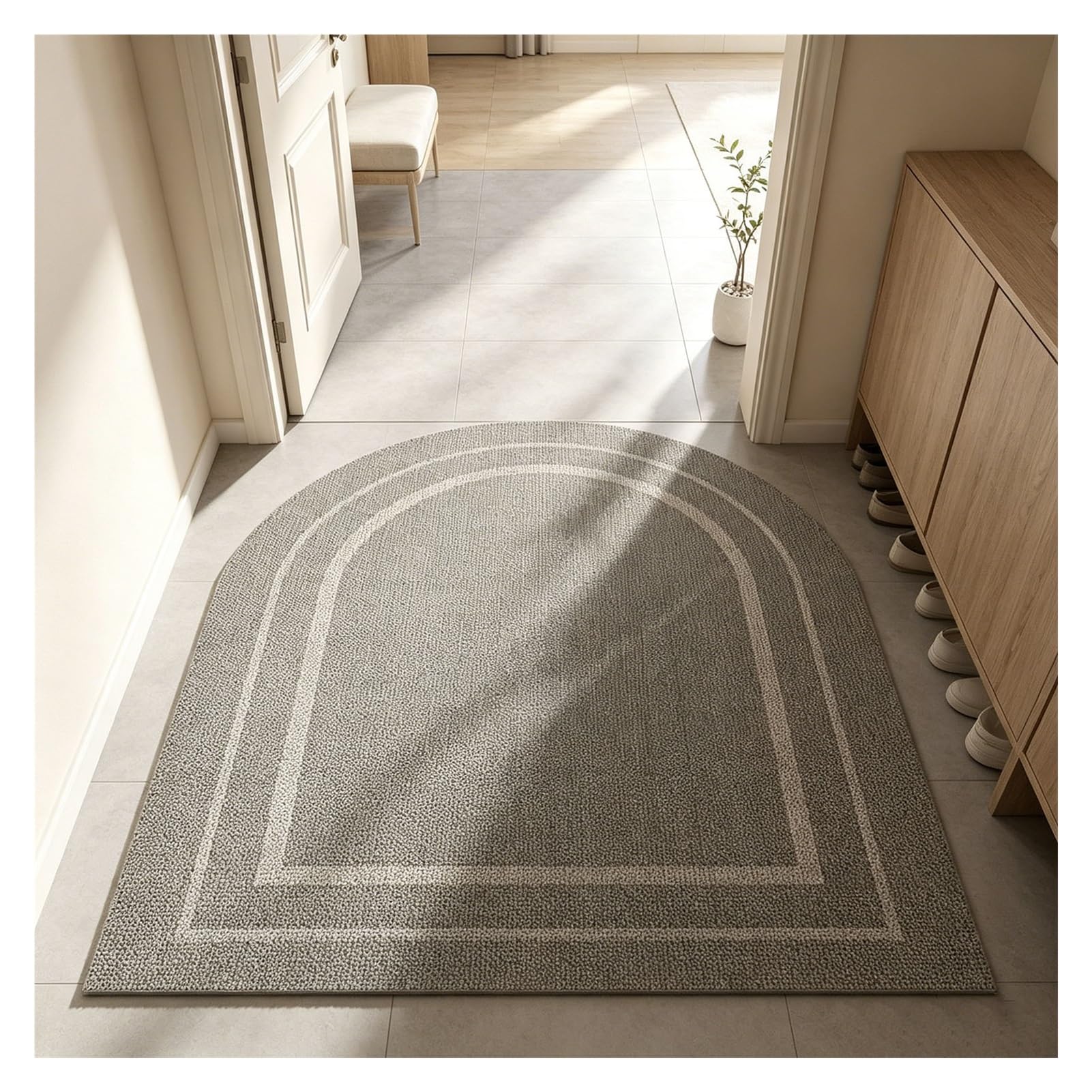 Alfombra de exterior de alta densidad sin desplazamientos para vestidor elegante