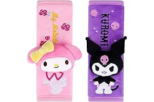 Sanrio Anime My Melody Kuromi Car Seat Covers